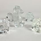 Bergdala - Glasbruk - Peter Johansson - Zweden - Paperweights (5) - Kristal - 70'S thumbnail 7
