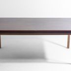 Mid-century Palissander Minimalistische Uittrekbare Eettafel Van Alfred Hendrickx, 1960 thumbnail 9