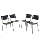 Harvink Eetkamerstoelen Plywood 1990s thumbnail 6