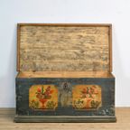 Folk Art Bruidskist, Circa 1870 thumbnail 5