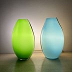 Set Of 2 Eglo Glass Table Lamps , 1990S thumbnail 9