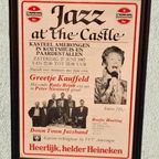 Poster Voor Jazz At The Castle Met O.A. Greetje Kauffeld. thumbnail 2