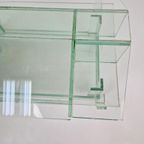 Vintage Glazen Designobject Modernist Modelhuis Uniek Glas thumbnail 11