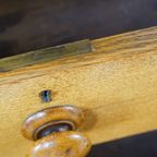 Prachtige Zeer Grote Engelse Victoriaanse Buffetkast/ Housekeeper Cupboard Met Lades En Legplanken thumbnail 10