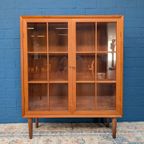 Vintage Vitrinekast Uit De Jaren '60, Deens Design, Lyby Mobler thumbnail 3