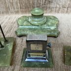 Bureauset In Art Deco Stijl. Onyx. thumbnail 4