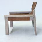 Tuigleren Cognac Kleurige Fauteuil thumbnail 15