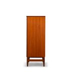 Deens Design Teak Hoge Ladekast, 1960s thumbnail 5