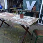 Prachtige Grote Boomstam Tuintafel 260 Cm thumbnail 16