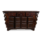 Chinees Dressoir Met Sierlijk Houtsnijwerk thumbnail 4