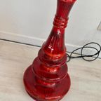Xl Vintage Keramiek Vloerlamp Hustadt Leuchten Jaren 60 thumbnail 2