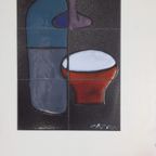 Ceramic Tile Tableau By Capra Italy 1960S thumbnail 9