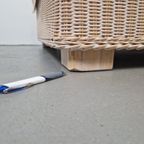 Japandi Dolcefarniente Leda Rotan Linnen Bank By Dfn Italia thumbnail 19