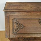 Antiek Vintage Secretaire Ladekast Landelijk Bureau Buro 1 thumbnail 12