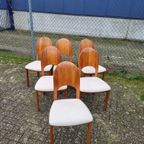 Set Van 6 Eetkamerstoelen - Ole Wanscher Voor Pj Denmark thumbnail 7