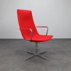 Set Of 2 “catifa 70” Swivel Lounge Chairs By Arper, Italy thumbnail 4