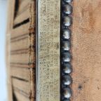 Klassieke Engelse Leren Stoel 1912 thumbnail 3