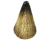 Vintage Pyramide Lamp - Opgebouwd Uit Stukjes Glas - Modern - Glas En Metaal - Frankrijk - 70'S thumbnail 9