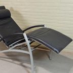 Vintage Interprofil 'pax' Design Leren Recliner Fauteuil thumbnail 4