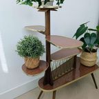 Vintage, Retro Planten Tafeltje/etagère Jaren '50-'60 thumbnail 12