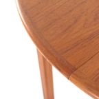 H. Sigh & Sons Ronde Verlengbare Eettafel Deens Vintage thumbnail 8