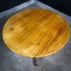 Antieke Ronde Houten Eettafel thumbnail 3