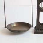 Eiffel Style Castiron And Brass Pharmancy Balance, 1900S thumbnail 13