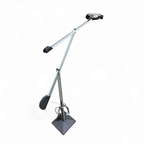 Fully Adjustable Alu Floor Lamp / 1980s Height 190 thumbnail 3