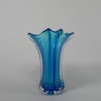 Glazen Vintage Murano Vaas, Jaren 50 thumbnail 14