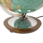 Grote Verlichte Wereldbol Globe Lamp Columbus Fifties thumbnail 6