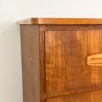 Scandinavisch Vintage Teak Fineren Ladekast Maloy thumbnail 3