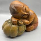 Boekensteun Houtsnijwerk Thais thumbnail 9