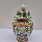 Vintage Chinese Gember Pot.famille Rose thumbnail 3