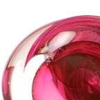 Roze Kristallen Tafellamp Val Saint Lambert Swirl Sixties thumbnail 2