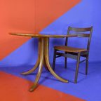 Vintage Eettafel Rond Klein Model thumbnail 3