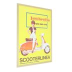Vintage Reclame Poster Lambretta Scooterlinea Begin Jaren 60 Spanje thumbnail 6