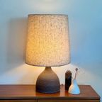Vintage Xl Brutalist Keramiek Tafellamp Jaren 60 Krosselbach thumbnail 3