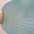 Vintage Glazen Hanglamp Blauw thumbnail 6