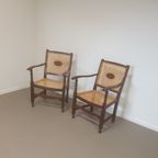 Monastery / Medaillon / Webbing Arm Chairs / 1930s thumbnail 7