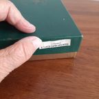 Complete Set Van 8 Porseleinen Plaats Kaarthouders In Originele Doos Crown Staffordshire thumbnail 6