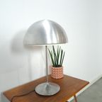 Zilverkleurige Tafel Bollamp Vintage Tafellamp thumbnail 11