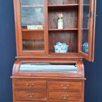 Vintage Buffetkast, Apothekers Vitrine Kast, Grutters Kast thumbnail 2