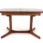 dyrlund Ovalen 1x Verlengbare Eettafel Massief Teak Vintage Deens thumbnail 8
