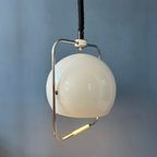 Vintage Witte Mid Century Gepo Eyeball Space Age Hanglamp thumbnail 4