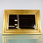 Brocante Spiegel In Goudkleurige Lijst thumbnail 8