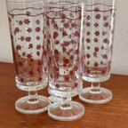 4X France Vintage Borrelglazen Wijnglazen Champagne Glazen thumbnail 8