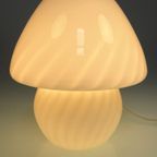 Wsb / W.S.B. Mushroom Lamp Met Swirl Motief. Duitsland 1950'S thumbnail 17