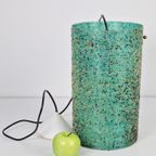 Vintage Hanglamp Polyester Sugar Tube Groen Suiker ‘60 Lamp thumbnail 9