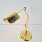 Regency Egoluce Tafellamp Messing Verstelbaar Brass Italy 70 thumbnail 2
