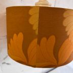 Vintage Seventies Luster / Hanglamp Oranje thumbnail 4